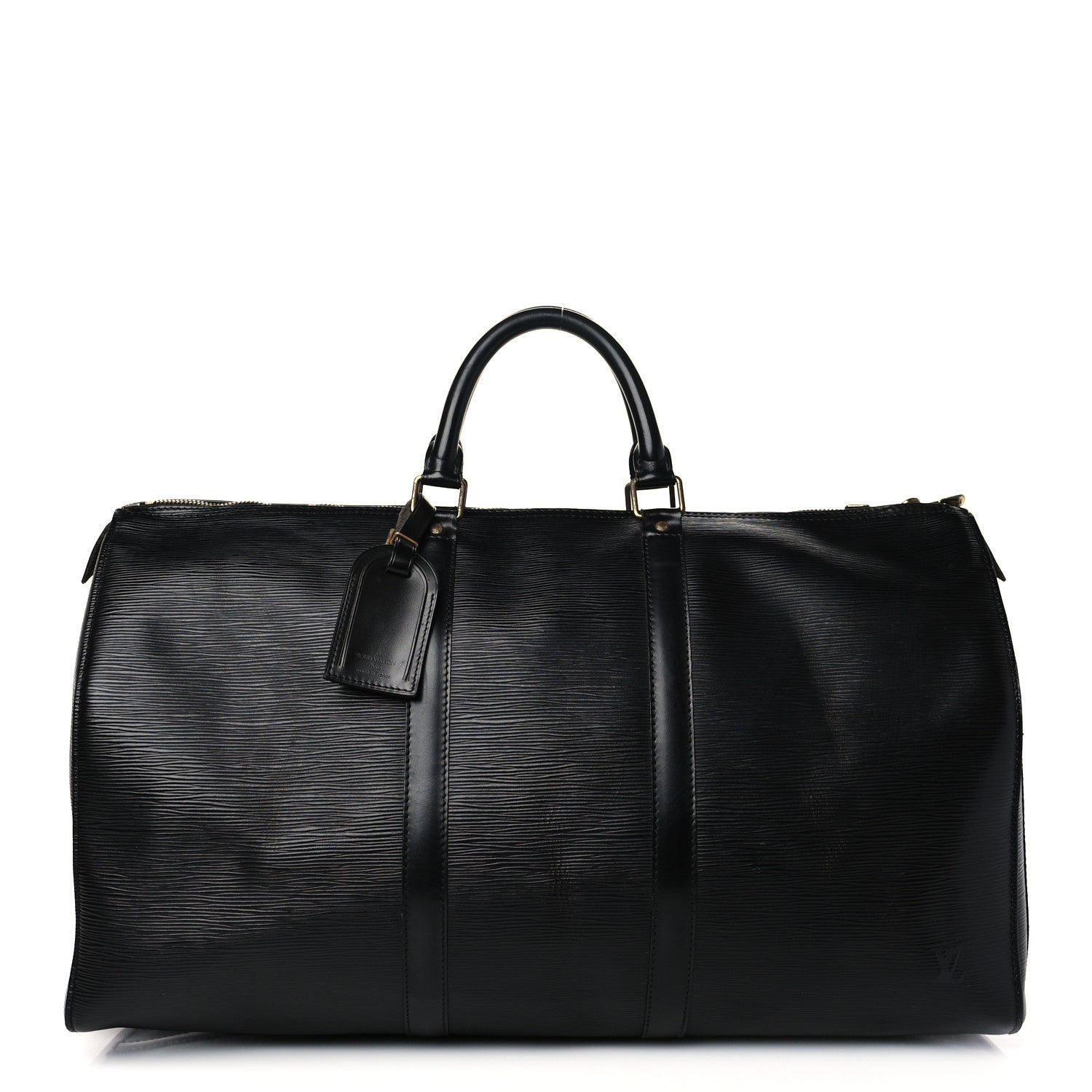 Louis Vuitton Epi Keepall 50 Black 1 of 15