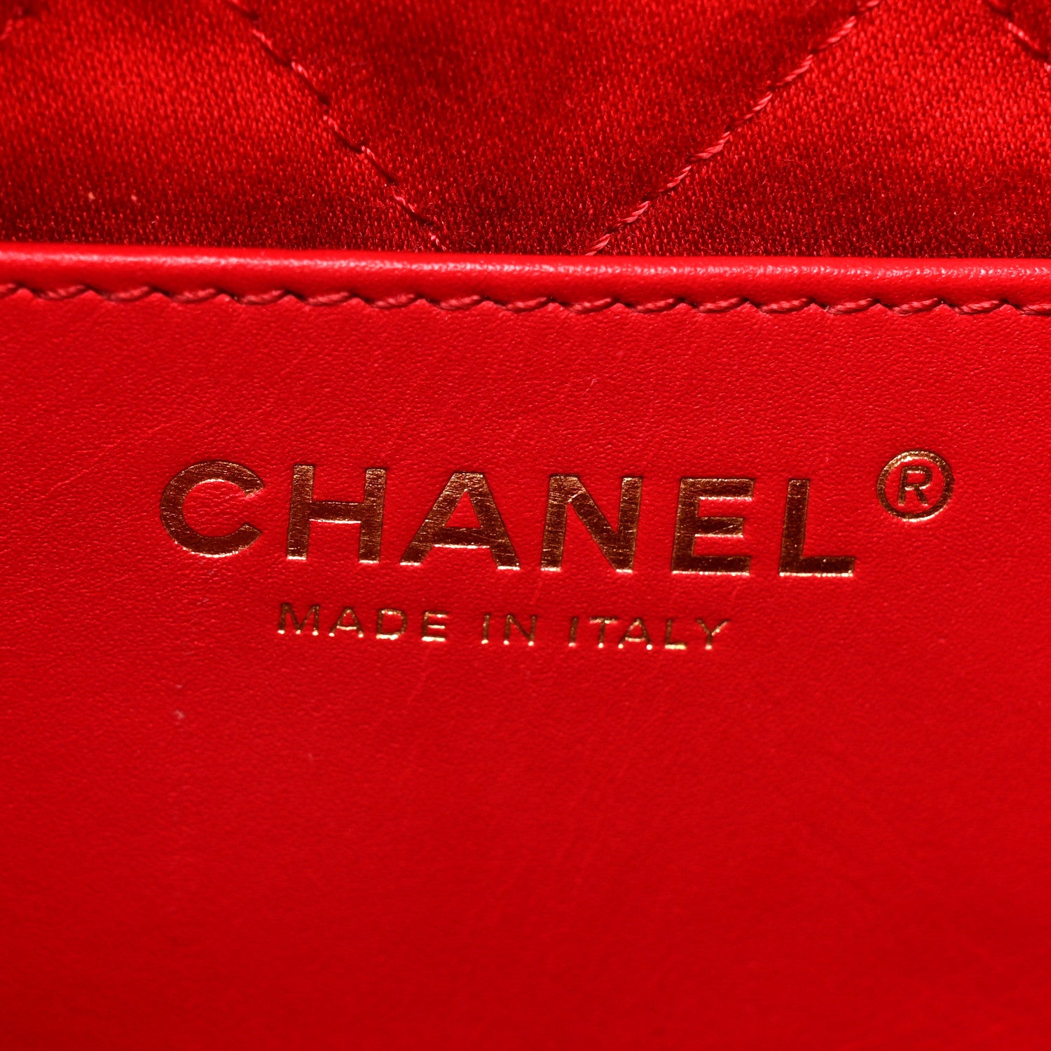 Chanel Shiny Calfskin Quilted Mini Chanel 22 Red 7 of 11