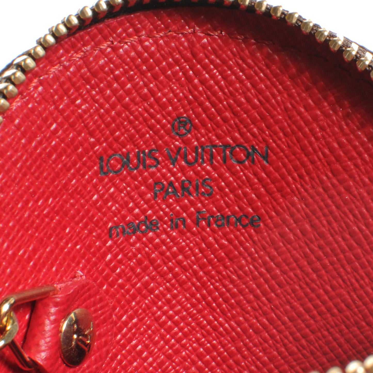 Monogram Cerises Round Coin Purse