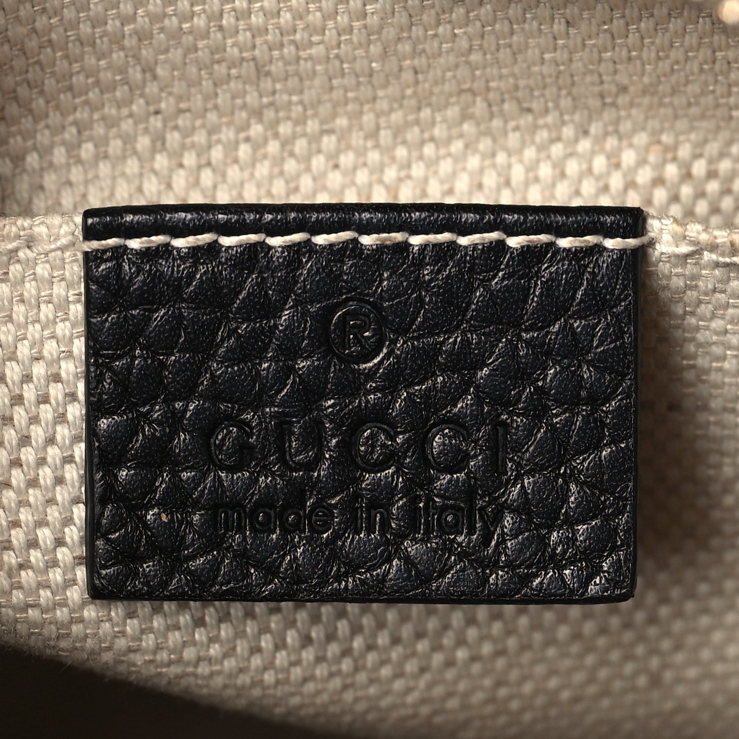Gucci Pebbled Calfskin Small Soho Disco Bag Black 6 of 9