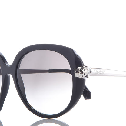 Cartier Panthere Wild De Sunglasses Black 7 of 8