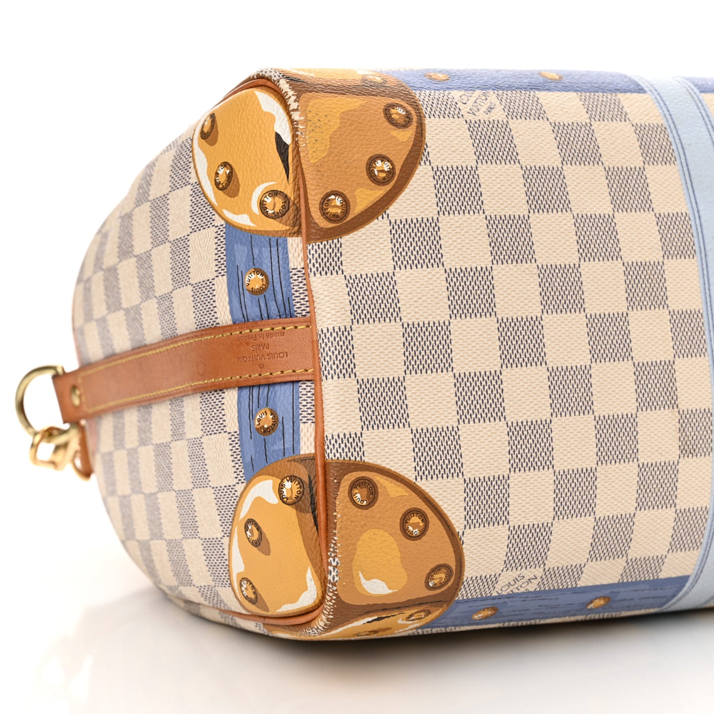Damier Azur Summer Trunks Speedy Bandouliere 30