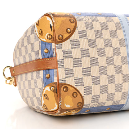 Louis Vuitton Damier Azur Summer Trunks Speedy Bandouliere 30 9 of 24