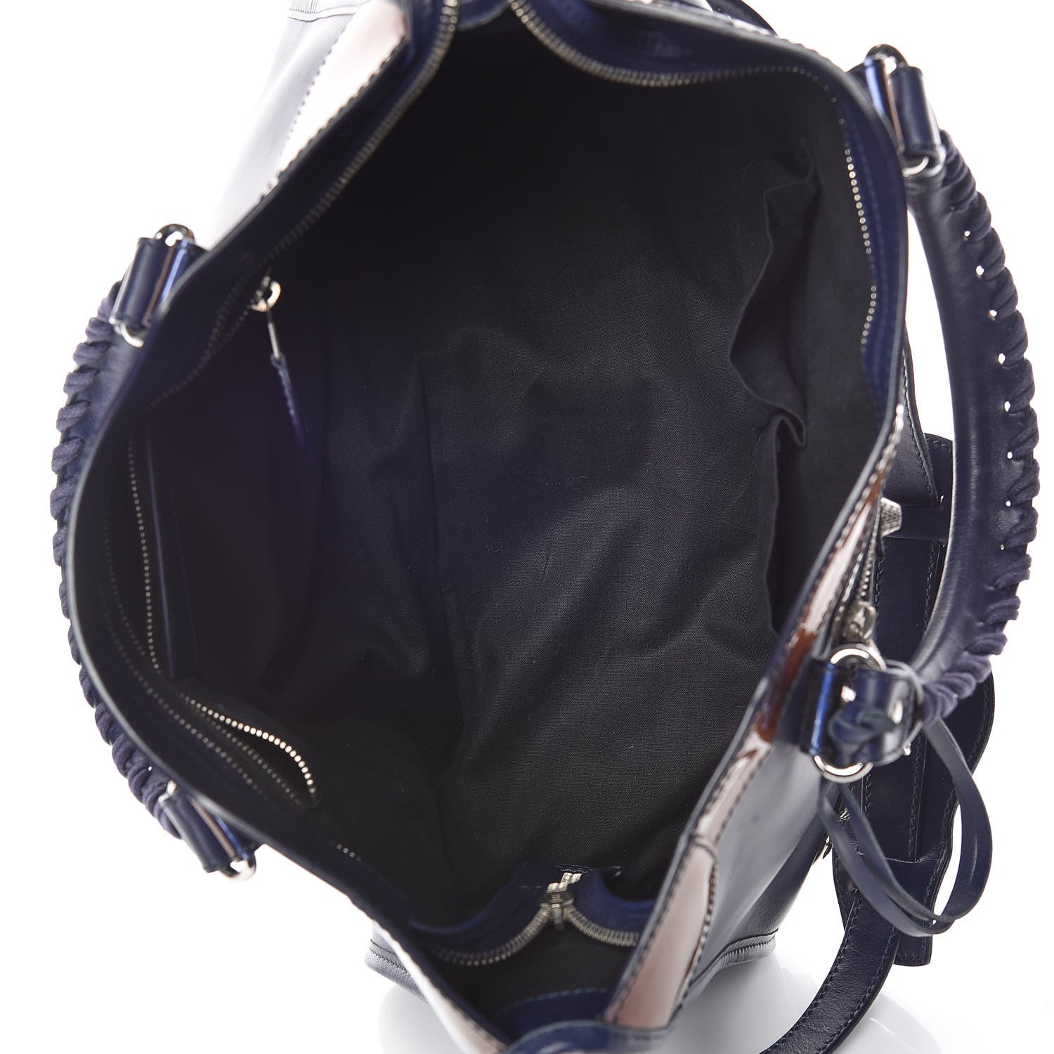 Balenciaga Smooth Calfskin Metallic Patent Giant 12 Silver Hardware City Ultraviolet 7 of 14