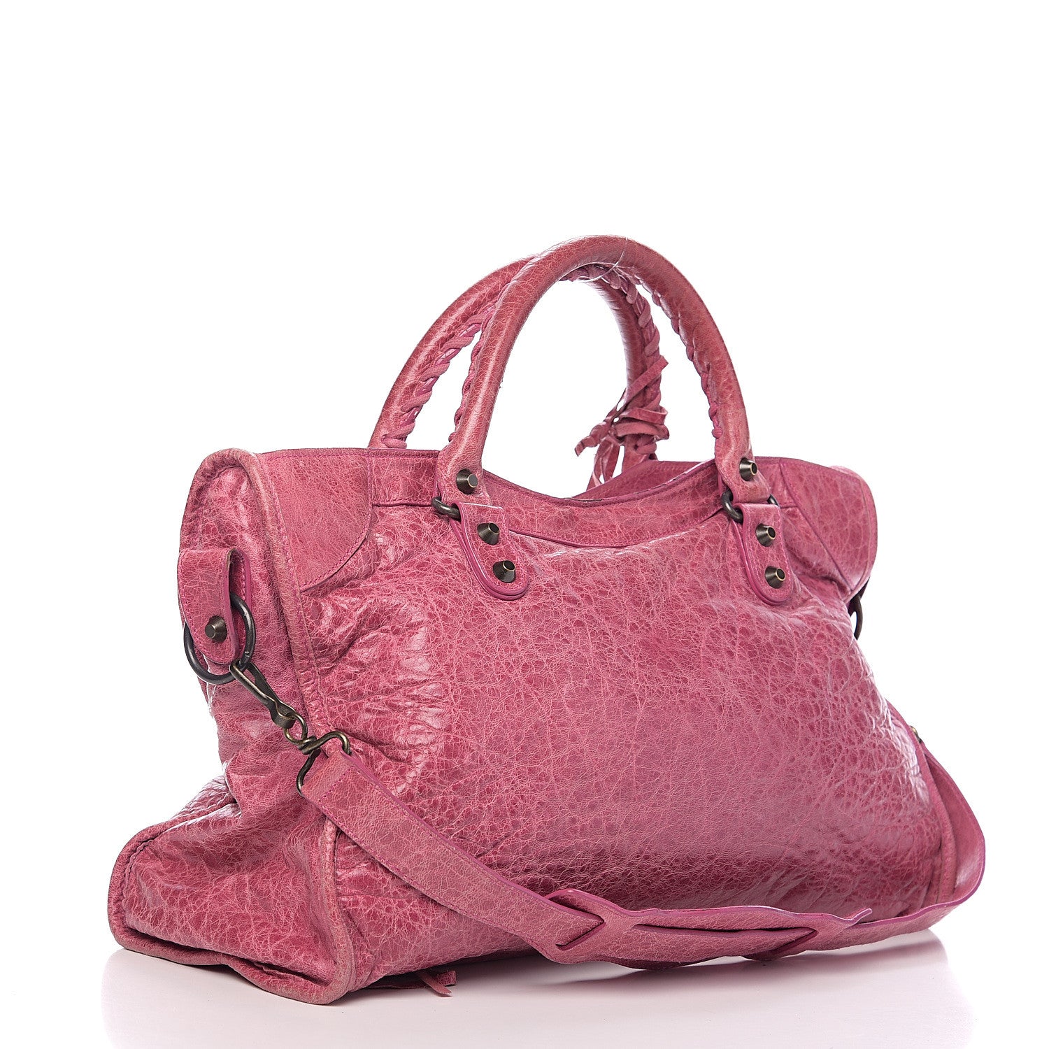 Balenciaga Agneau Classic Hardware City Cyclamen Fucsia 2 of 10