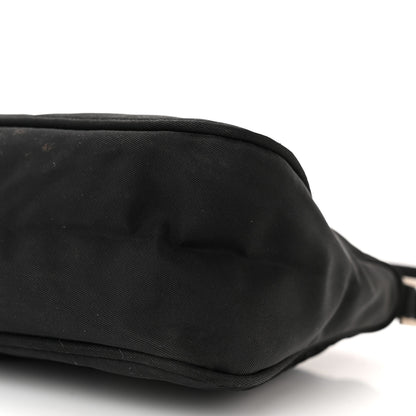 Prada Tessuto Nylon Pochette Bag Black 10 of 12