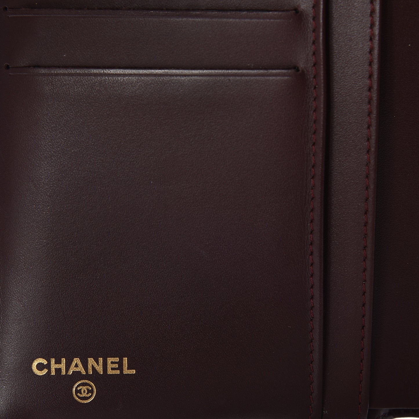 Caviar Quilted Zipped Pocket Wallet Black