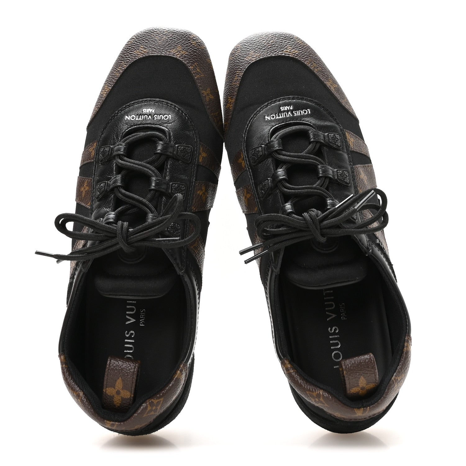 Louis Vuitton Monogram Calfskin Womens LV Sneakerina 40 Black 2 of 8