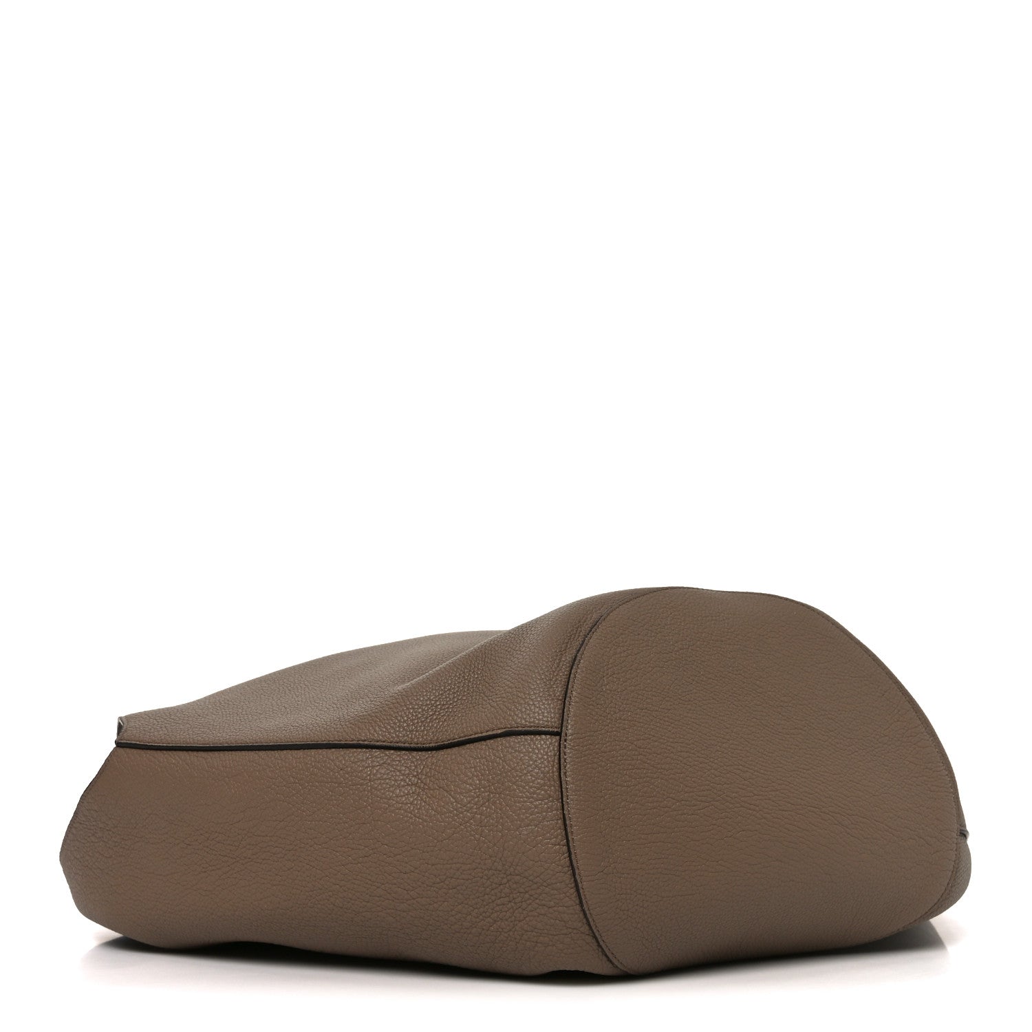 Khaite Pebbled Sport Calfskin Medium Lotus Tote Mokka 5 of 10