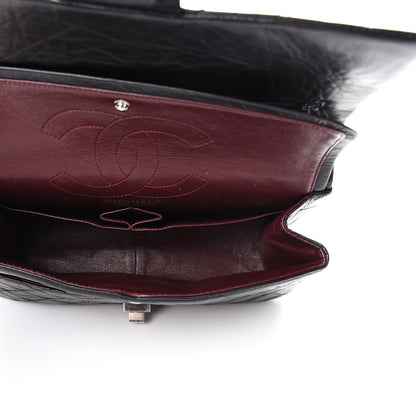 Chanel Aged Calfskin Quilted 2.55 Reissue 226 Flap Black 4 of 14