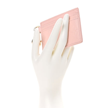 Louis Vuitton Empreinte Monogram LV Charms Card Holder Pink Opale 2 of 10