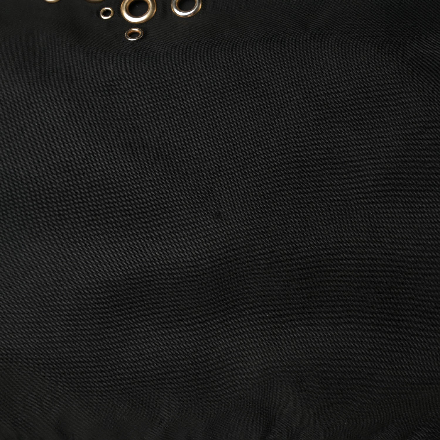 Prada Nylon Vela Grommet Tote Black 12 of 16