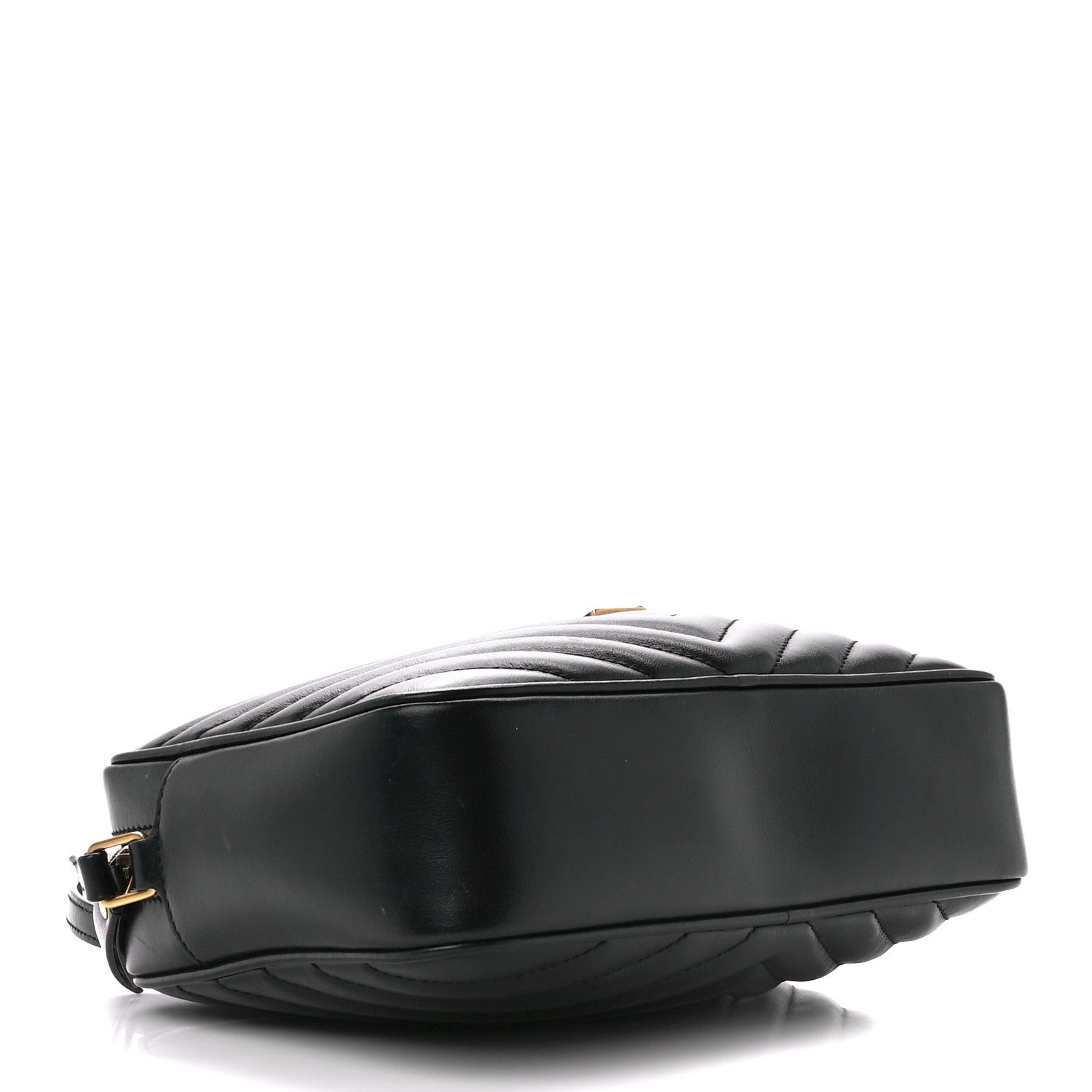 Saint Laurent Calfskin Matelasse Monogram Lou Camera Bag Black 4 of 11