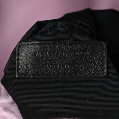 Saint Laurent Merino Shearling Lambskin Quilted Small Loulou Puffer Monogram Chain Satchel Lila 7 of 10
