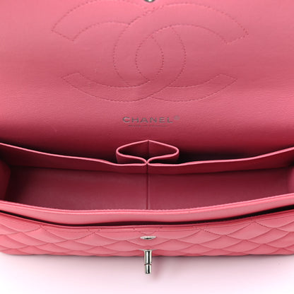 Chanel Lambskin Quilted Jumbo Double Flap Pink 4 of 4