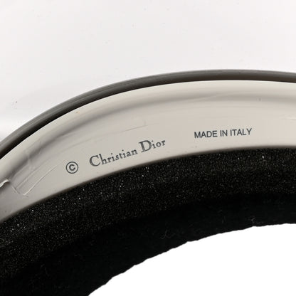 Christian Dior Mirrored DiorClub1 Sun Visor Grey 8 of 10