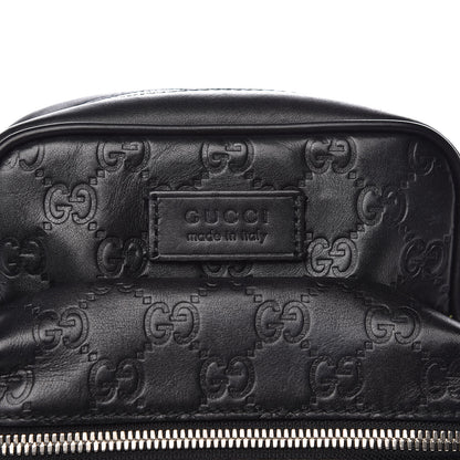 Gucci Guccissima Sling Backpack Black 11 of 13