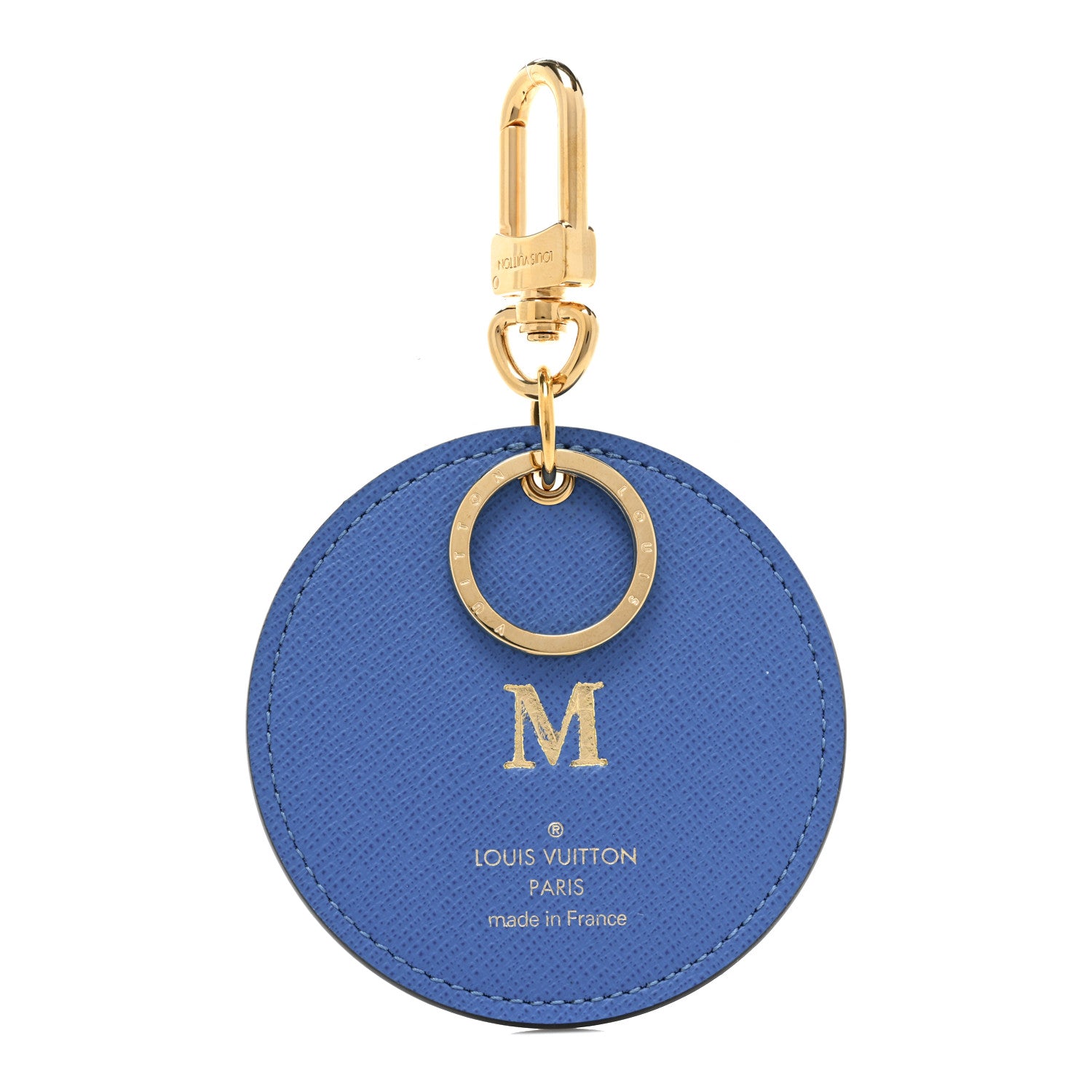 Louis Vuitton Monogram 2019 Christmas Animation Venice Bag Charm Key Ring Blue 2 of 3