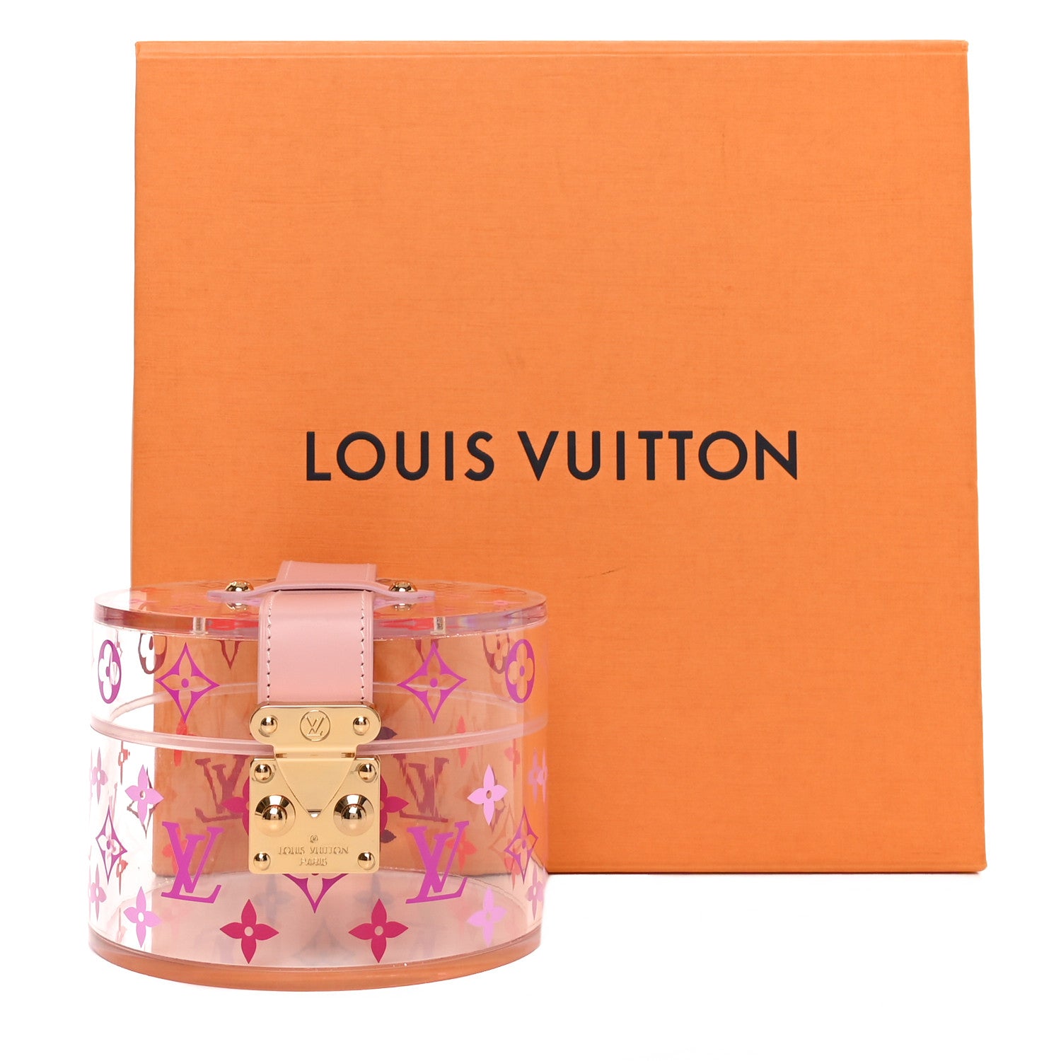 Louis Vuitton Transparent Plexiglass Box Scott Rose Ballerine 7 of 7
