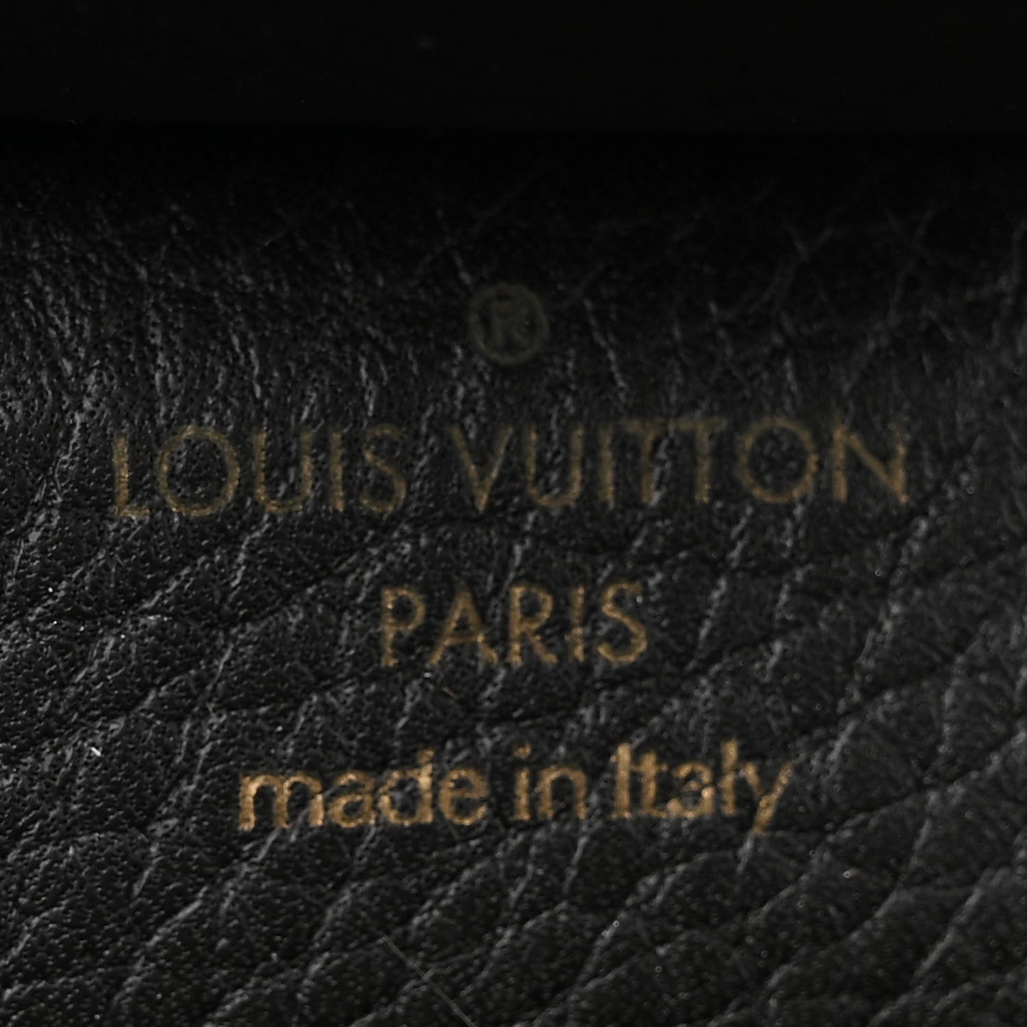 Damier Ebene Cuir Taurillon Brittany Black