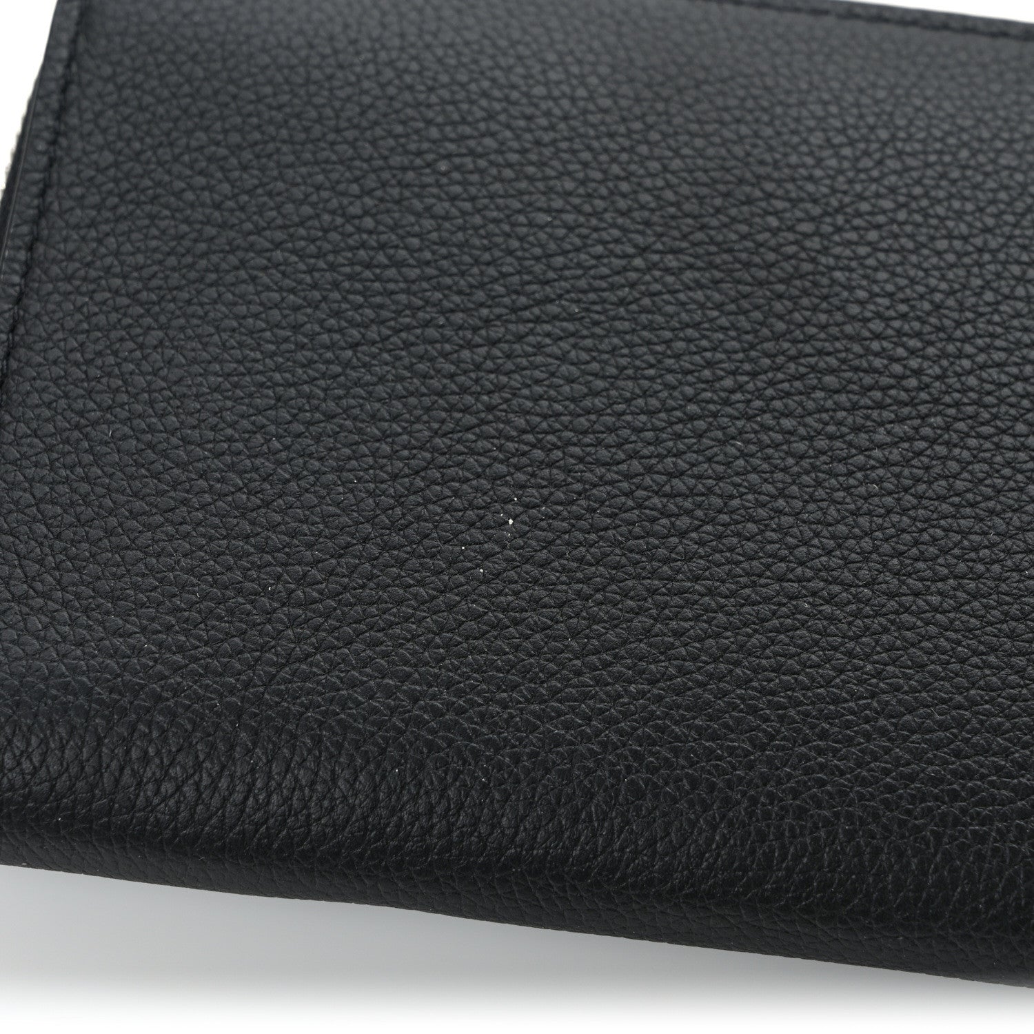 Louis Vuitton Calfskin Zippy Lockme Wallet Black 9 of 10
