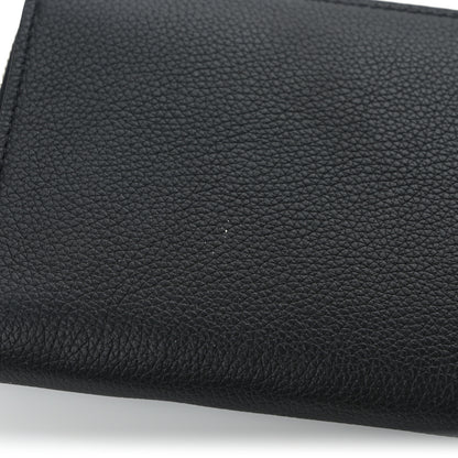 Louis Vuitton Calfskin Zippy Lockme Wallet Black 9 of 10