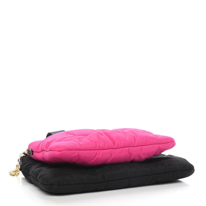 Louis Vuitton Econyl Monogram Pillow Maxi Multi Pochette Accessories Black Fuchsia 3 of 8