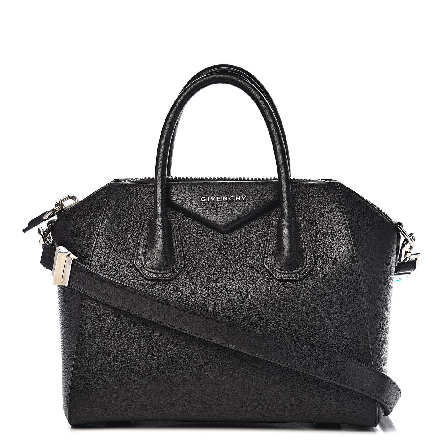 Sugar Goatskin Small Antigona Black