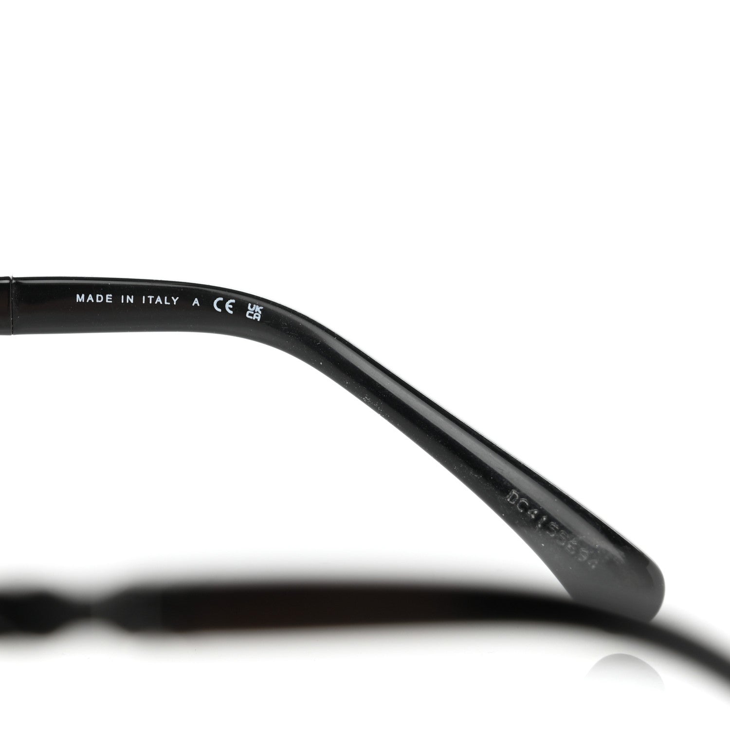 Chanel Metal Calfskin Round Chain Sunglasses 4265-Q Black 6 of 8