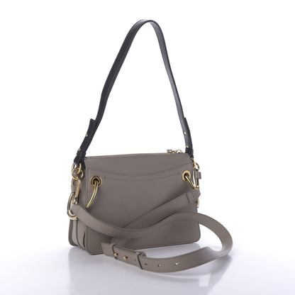 Chloe Calfskin Suede Small Roy Bag Motty Grey 4 of 10