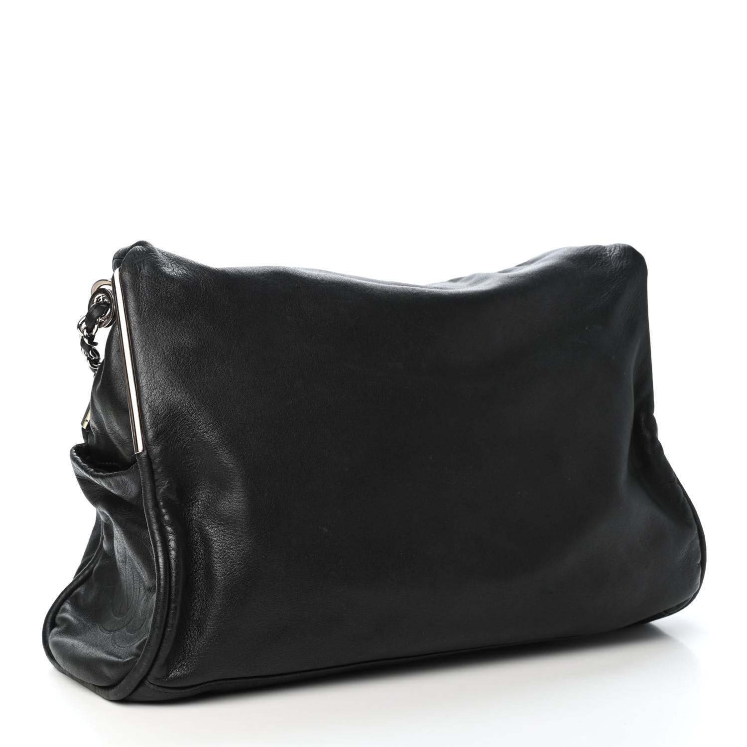 Chanel Lambskin Ultimate Soft Hobo Black 2 of 4
