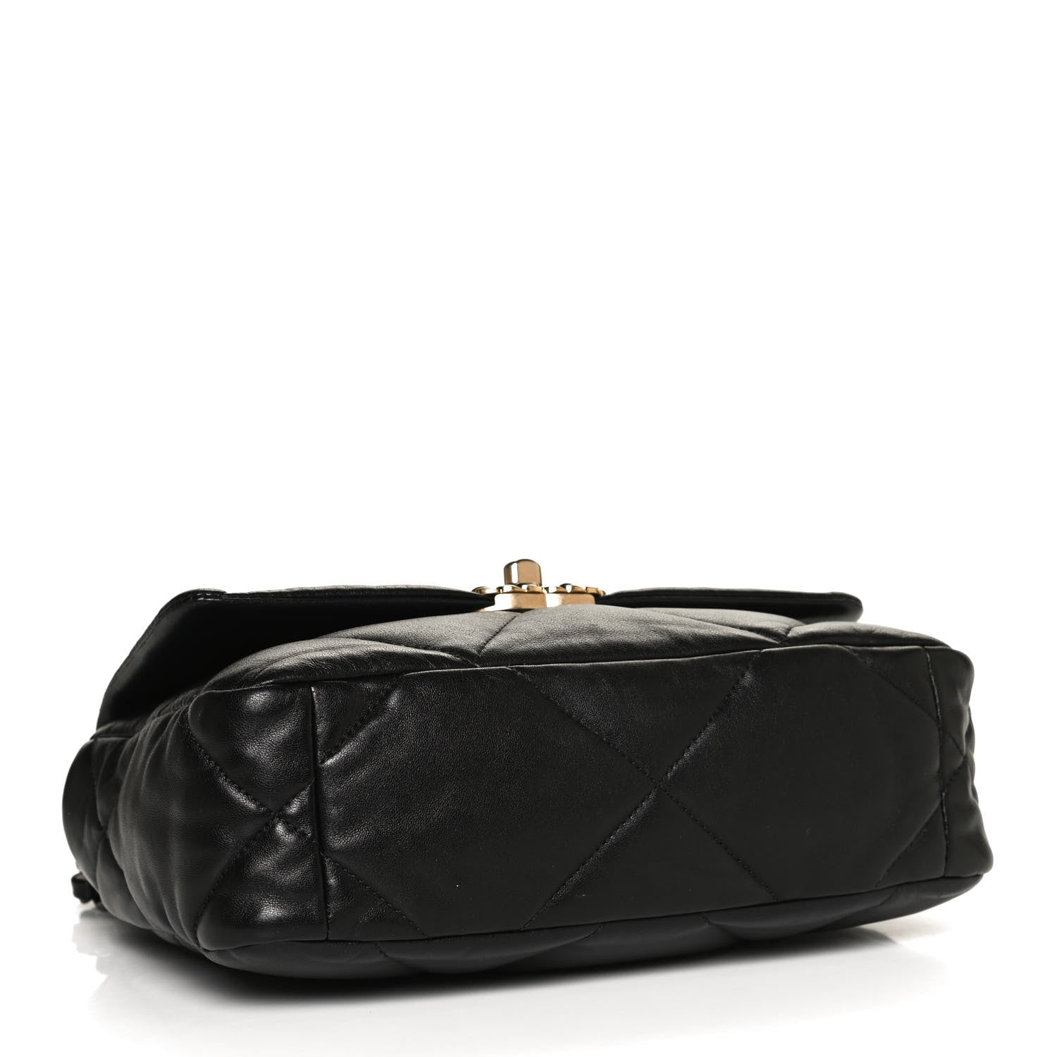 Chanel Lambskin Quilted Medium Chanel 19 Flap Black 4 of 10