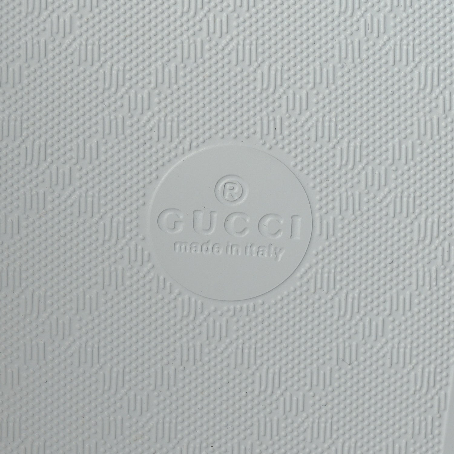 Gucci Nappa Miro Soft Calfskin Womens Interlocking G Slide Sandals 38 Great White Hibiscus Red 6 of 6