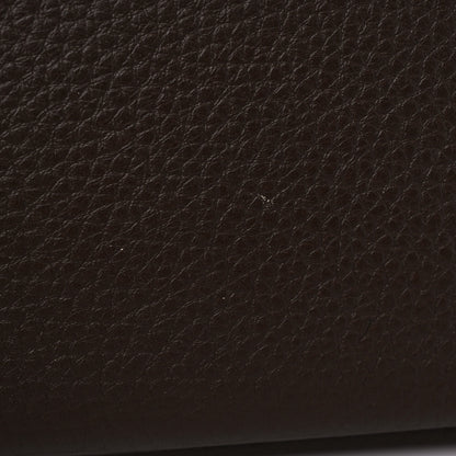 Hermes Taurillon Clemence Birkin 30 Chocolate 12 of 13