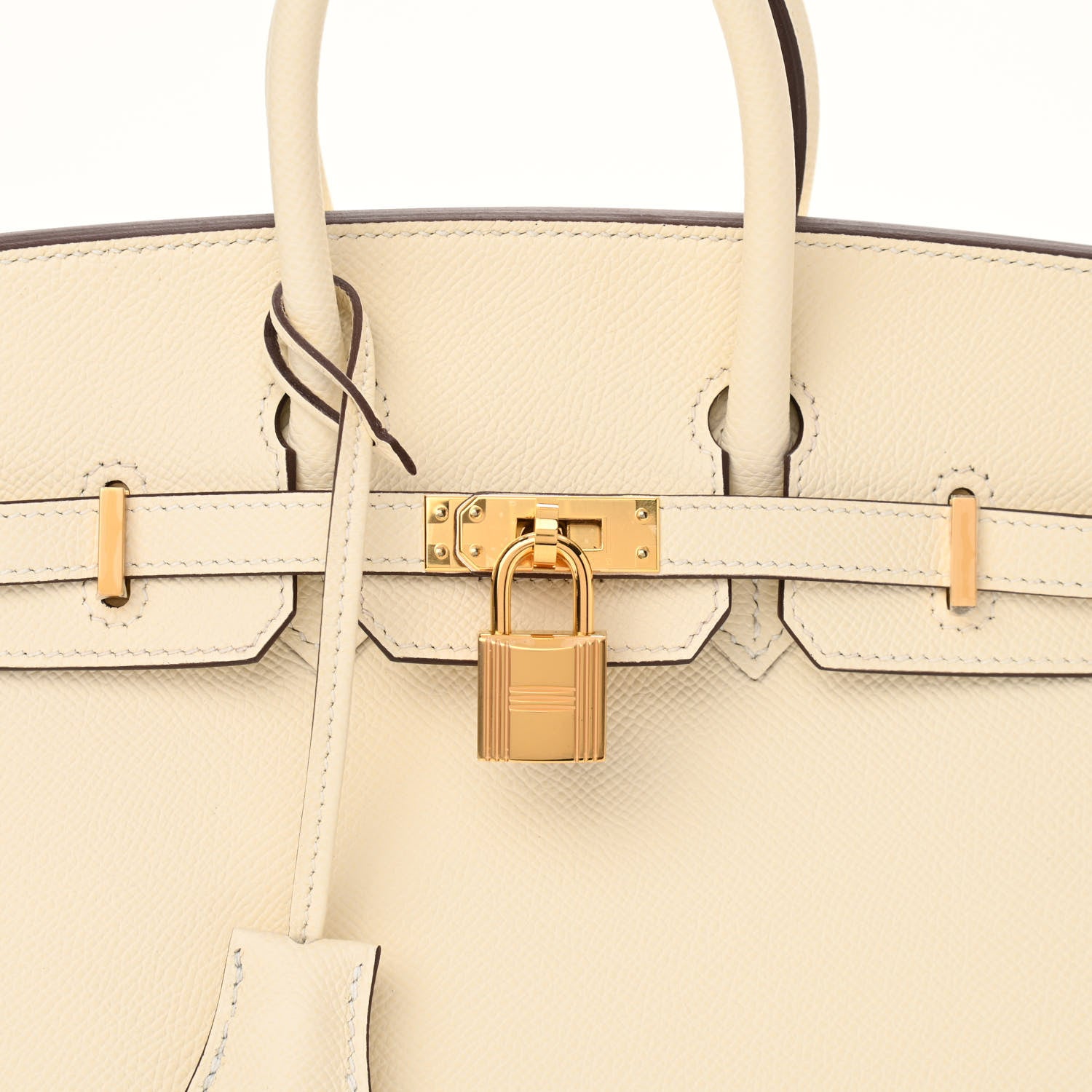Hermes Epsom Birkin Sellier 25 Nata 8 of 11