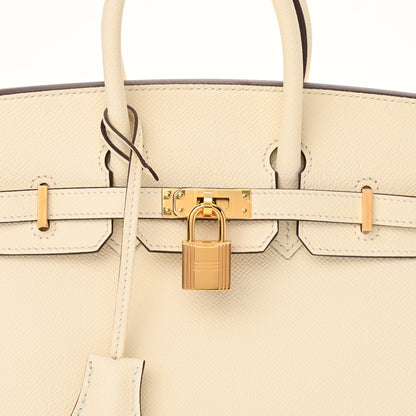 Hermes Epsom Birkin Sellier 25 Nata 8 of 11