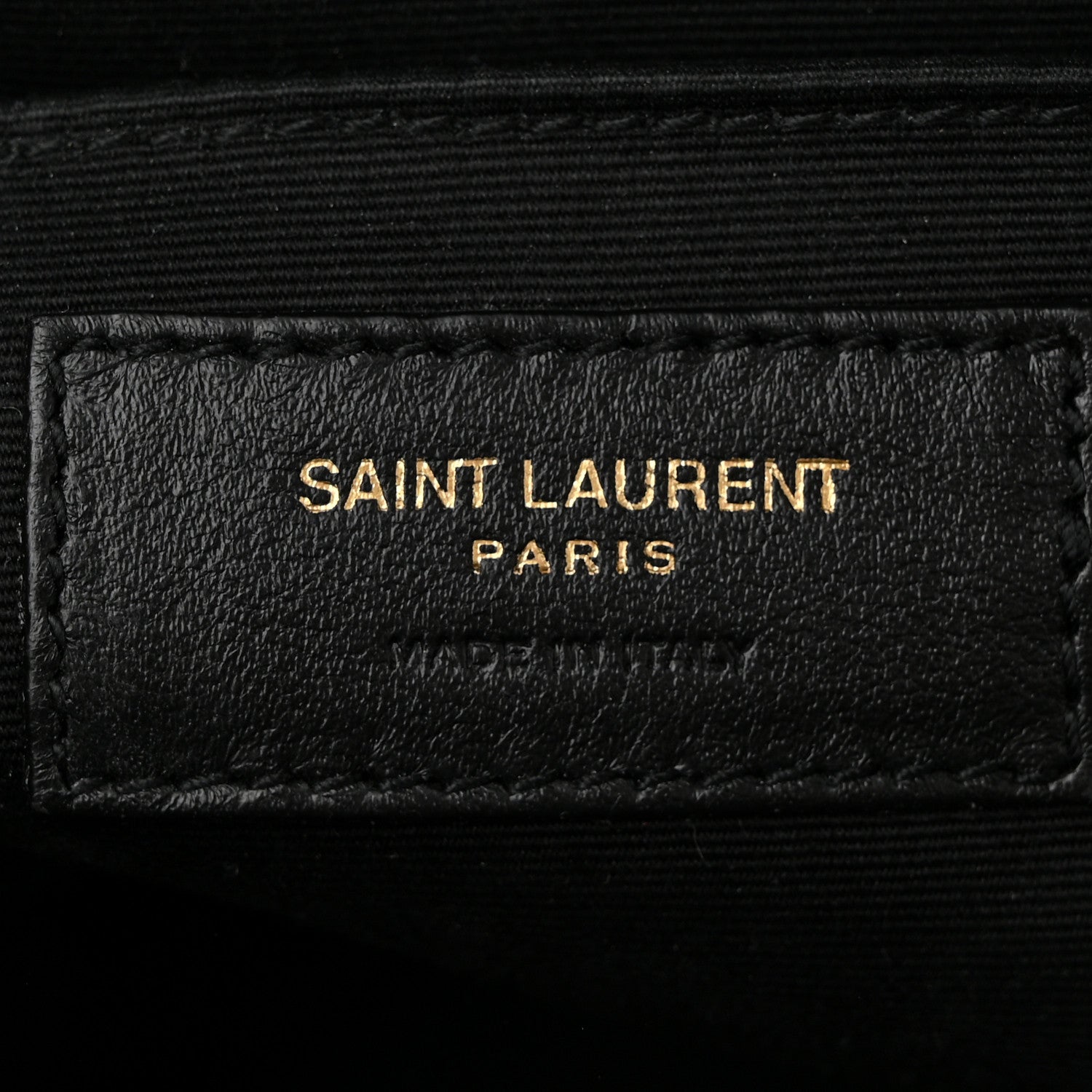 Saint Laurent Patent Calfskin Crocodile Embossed Monogram Lou Camera Bag Black 6 of 11