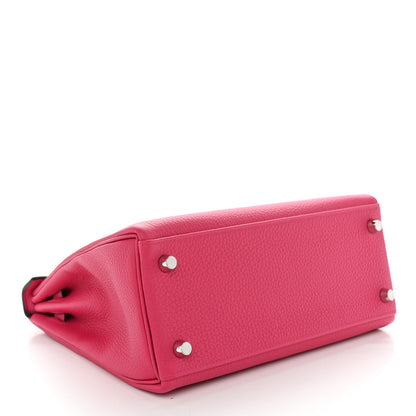 Hermes Togo Kelly Retourne 25 Rose Mexico 4 of 11