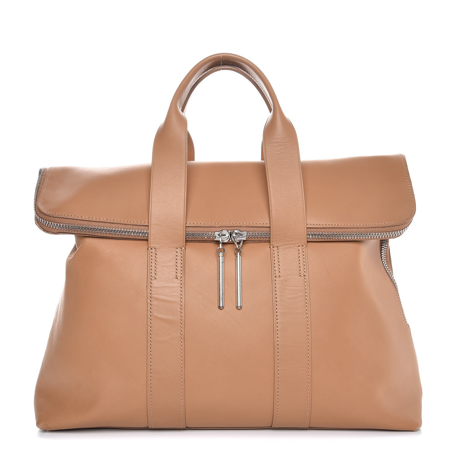 3.1 Phillip Lim 3.1 Calfskin 31 Hour Bag Nude 1 of 10