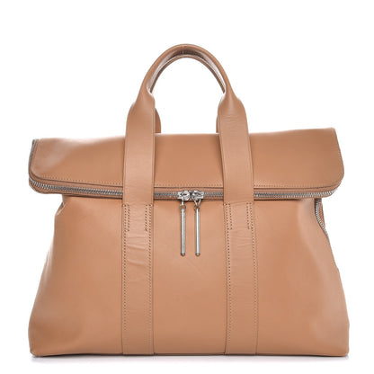 3.1 Phillip Lim 3.1 Calfskin 31 Hour Bag Nude 1 of 10