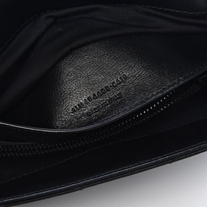 Saint Laurent Calfskin Y Quilted Monogram Small Loulou Chain Satchel Black 7 of 10