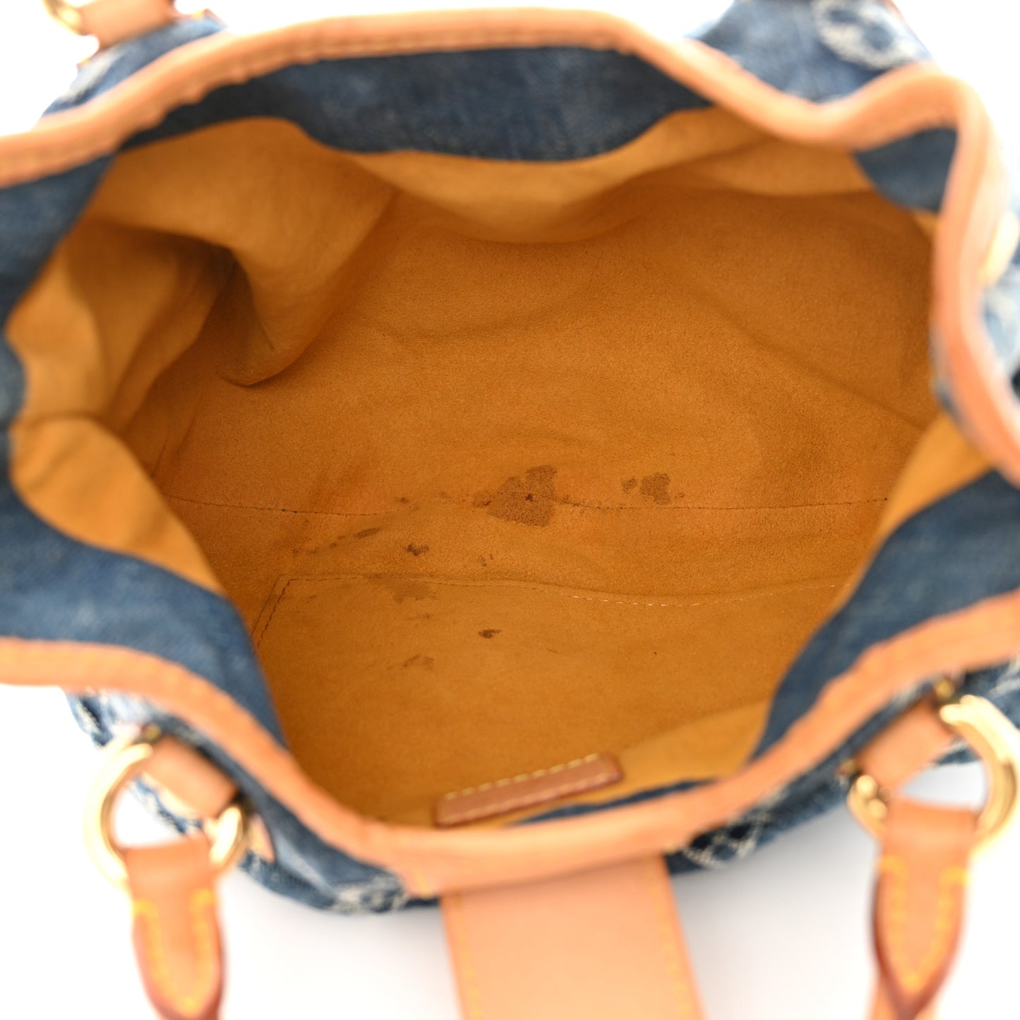 Monogram Denim Pleaty Blue