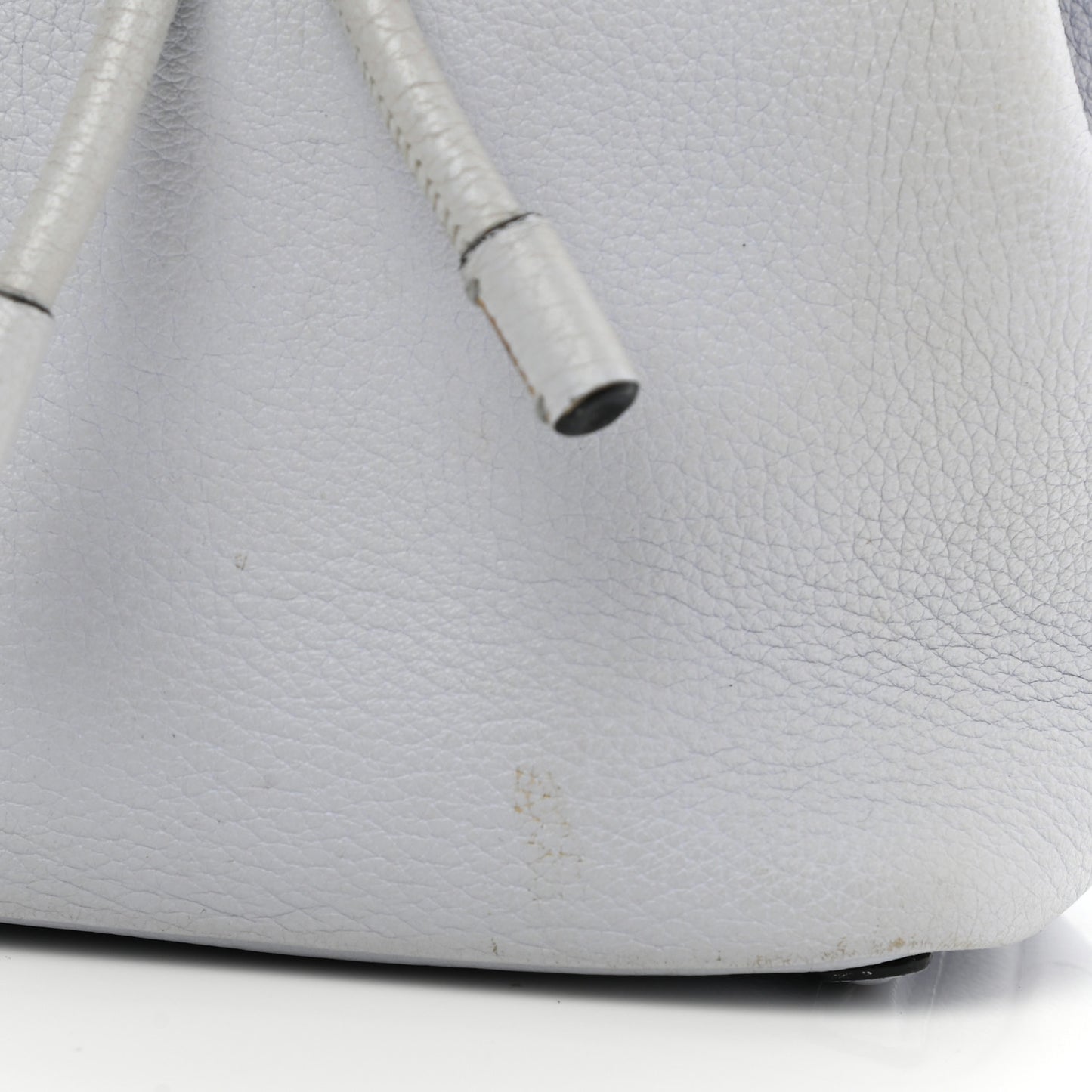 Pebbled Calfskin Sicily Backpack Light Blue
