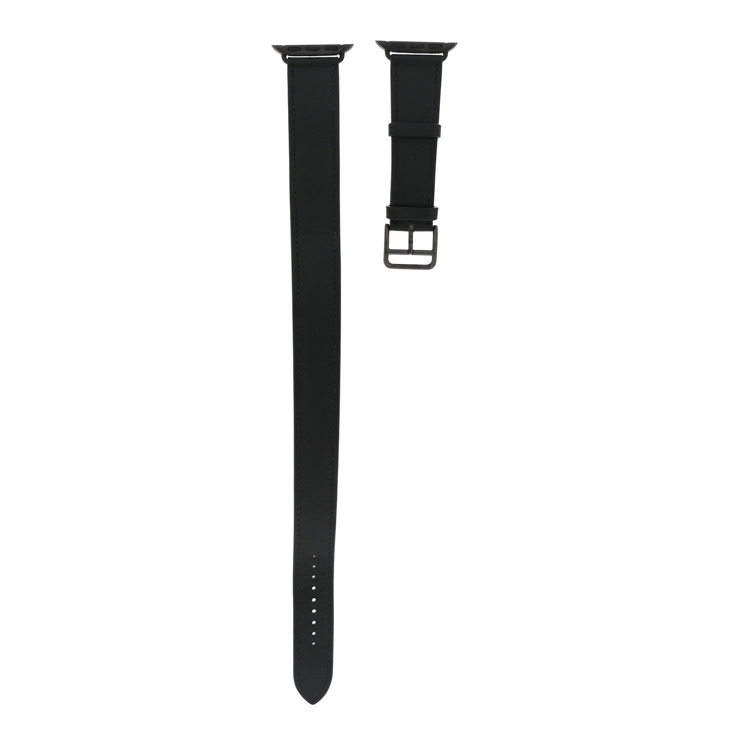 Hermes Swift 40mm Apple Watch Double Tour Band Black 1 of 5