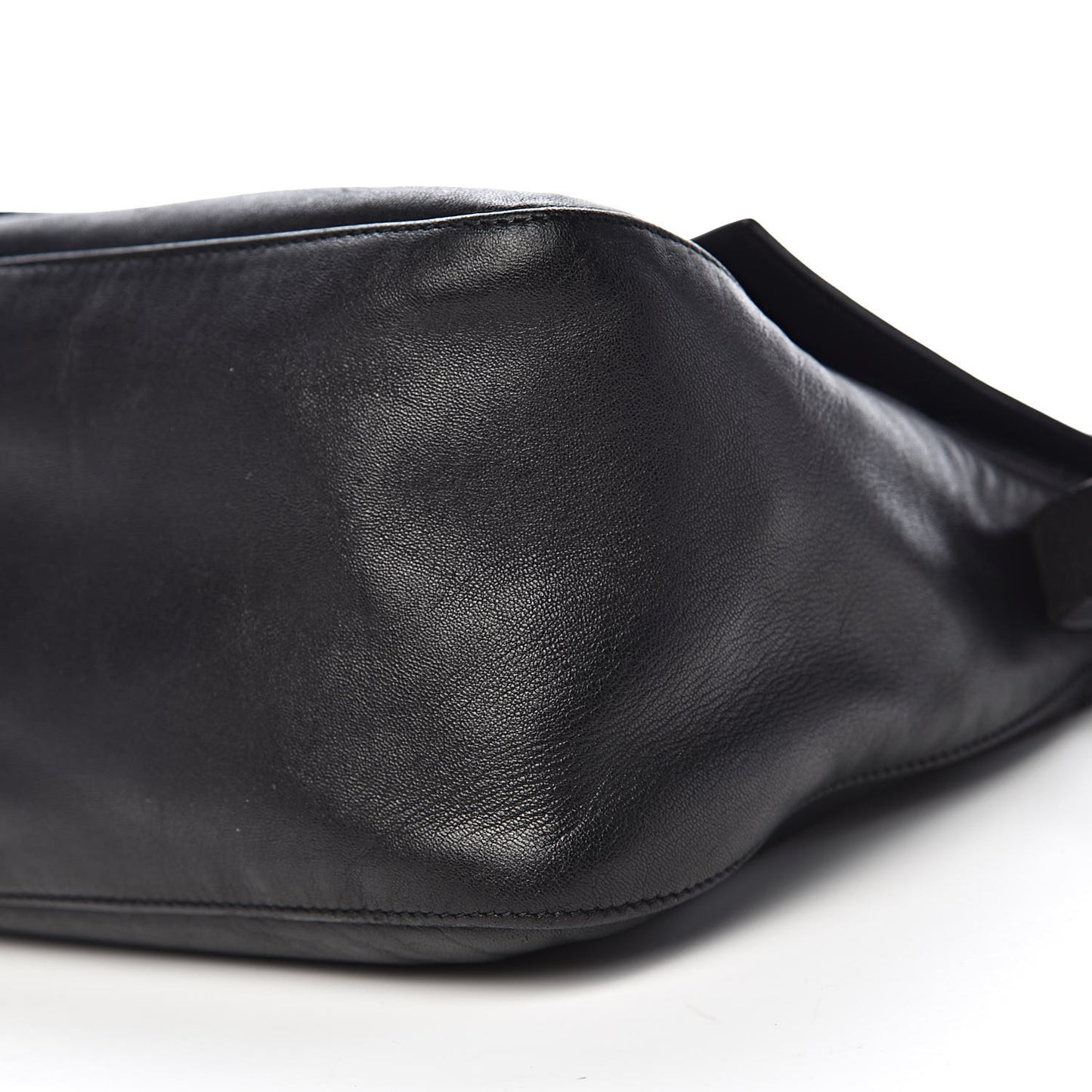 Calfskin Big Forever Mama Baguette Black