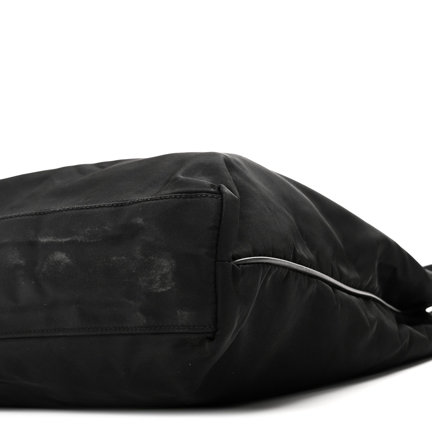 Prada Tessuto Nylon Saffiano Tote Black 9 of 9