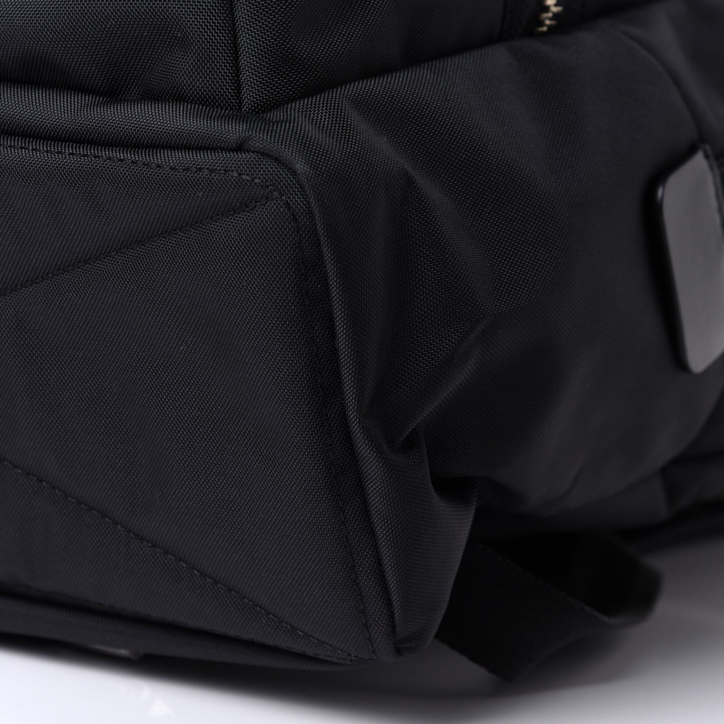 Nylon Biker Backpack Black