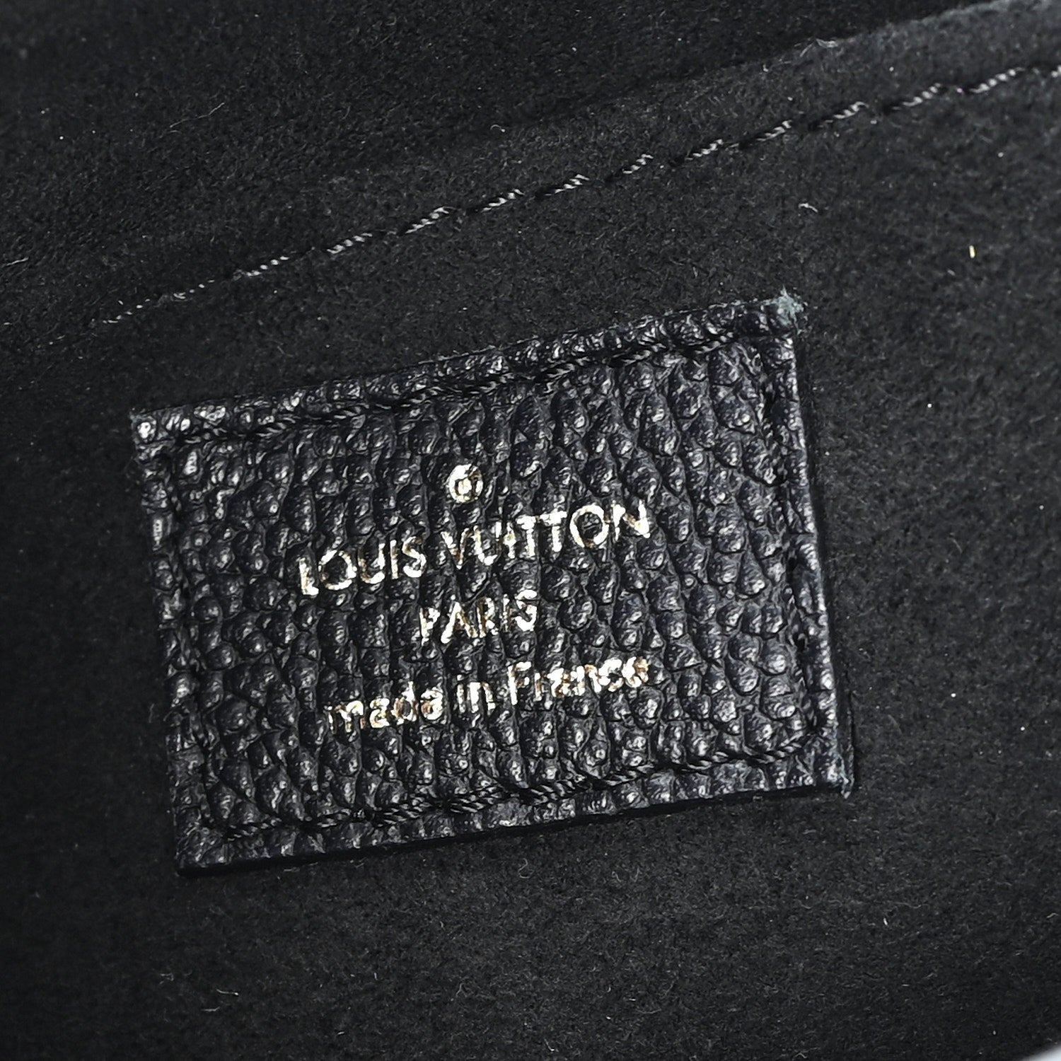 Louis Vuitton Empreinte Monogram Giant Petit Sac Plat Black 6 of 10