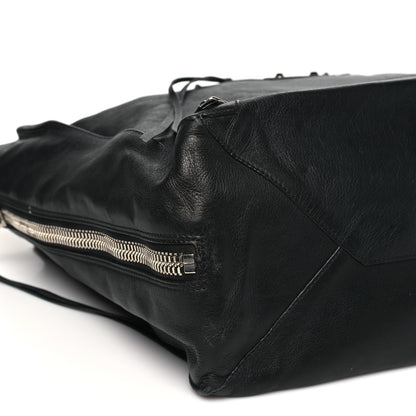 Balenciaga Supple Calfskin Papier A4 Zip Around Tote Black 10 of 13