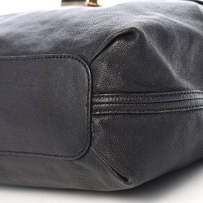 Chloe Calfskin Elsie Satchel Black 9 of 12